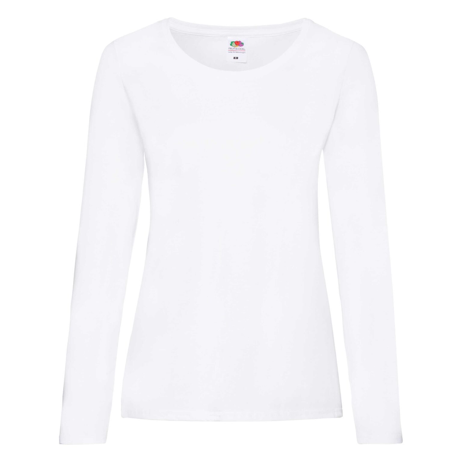 VALUEWEIGHT LONG SLEEVE T LADY-FIT | Fruit of the Loom