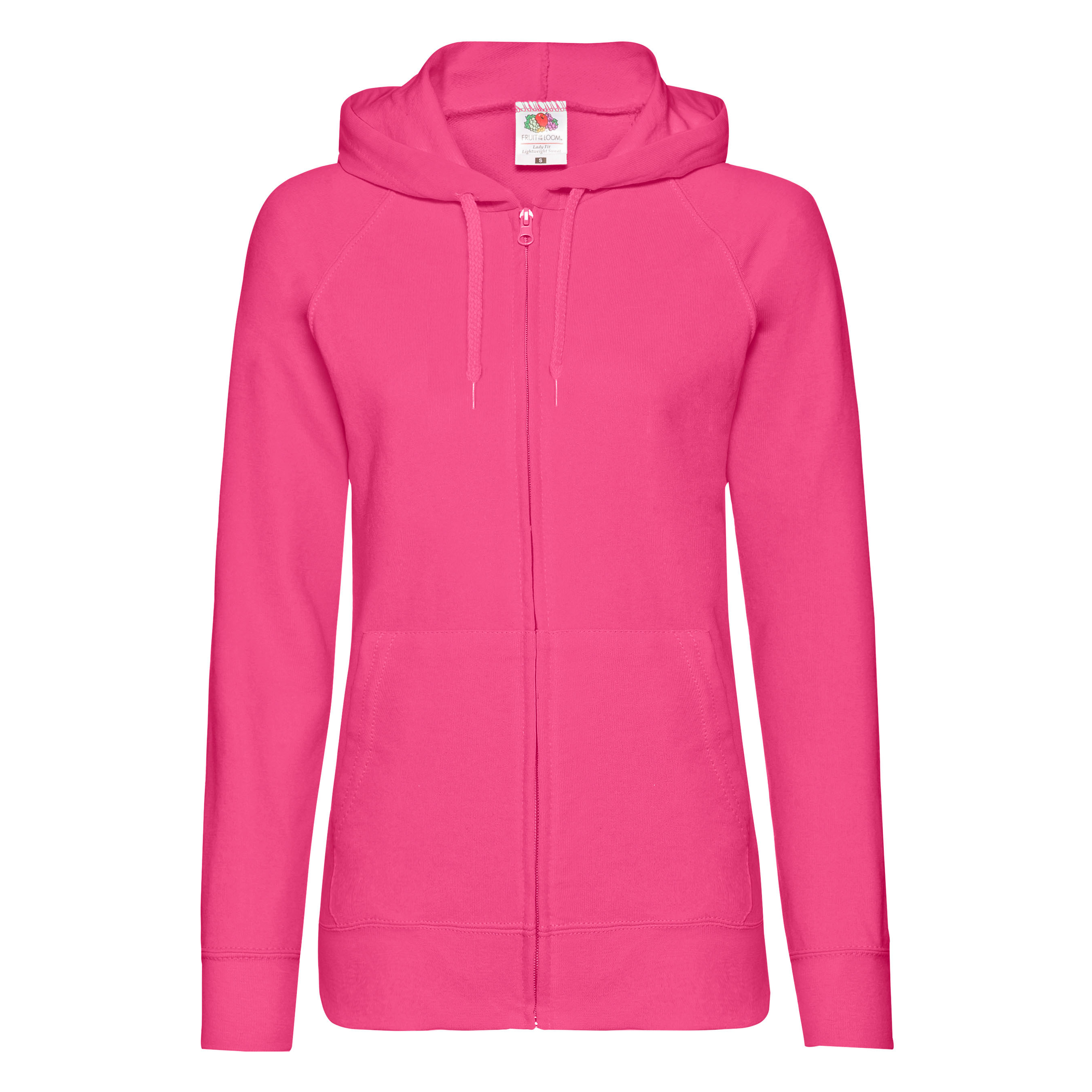 LIGHTWEIGHT HOODED SWEAT JACKET LADY-FIT | Fruit Of The Loom