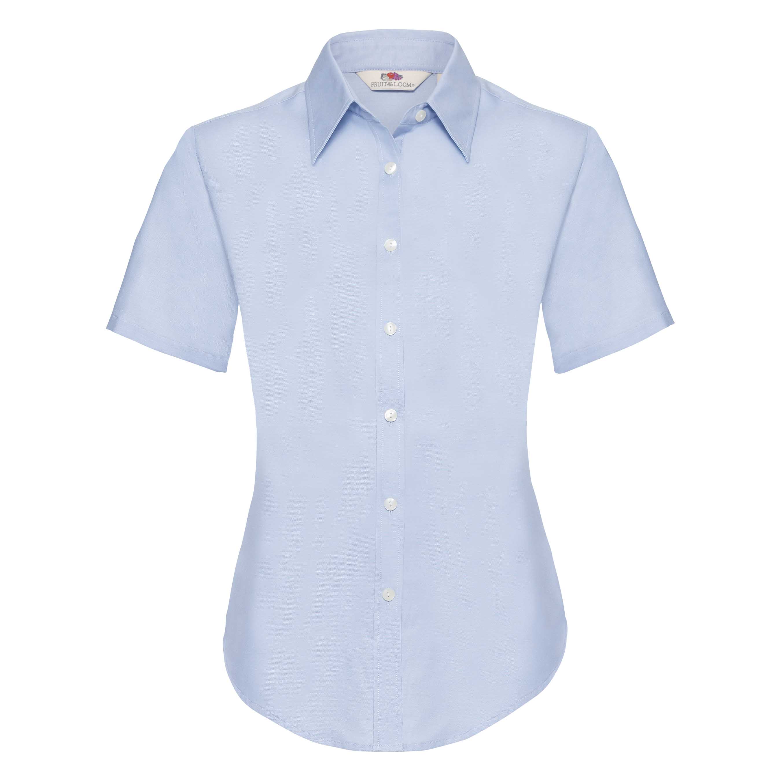 OXFORD SHIRT SHORT SLEEVE LADY-FIT | Fruit Of The Loom