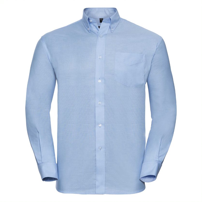 MENS LONG SLEEVE EASY CARE OXFORD SHIRT | Russell