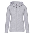 PREMIUM HOODED SWEAT JACKET LADY-FIT | Fruit Of The Loom