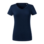 LADIES V-NECK PURE ORGANIC T | Russell