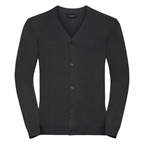 MENS V-NECK KNITTED CARDIGAN | Russell