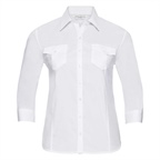 LADIES ROLL 3/4 SLEEVE SHIRT | Russell