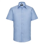 MENS SHORT SLEEVE TAILORED OXFORD SHIRT | Russell