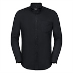 MENS LONG SLEEVE TAILORED BUTTON-DOWN OXFORD SHIRT | Russell