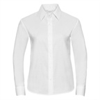 LADIES LONG SLEEVE TAILORED OXFORD SHIRT | Russell