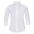 LADIES 3/4 SLEEVE EASY CARE FITTED SHIRT | Russell