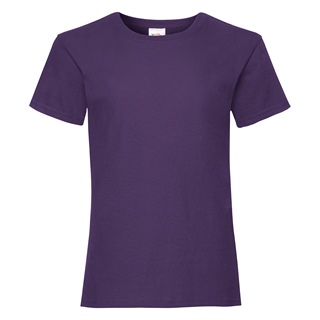 Girls Valueweight T-Shirt, 100% Cotton, 160g/165g 