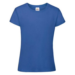 Girls Sofspun T-Shirt, 100% Cotton, 160g/165g