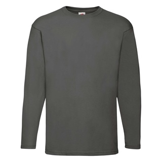 Valueweight Long Sleeve T-Shirt, 100% Cotton, 160g/165g