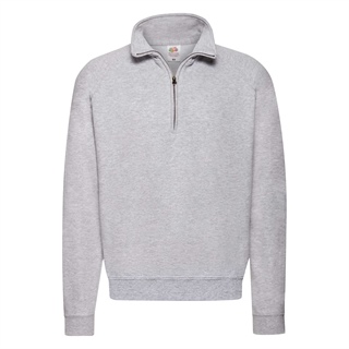 Classic Zip Neck Sweat, 80% Cotton, 20% Polyester, 280g 