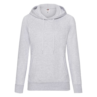 Lightweight Hooded Sweat Lady-Fit, 80% Cotton, 20% Poliester, 240g