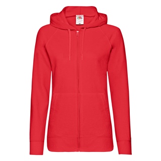 Lightweight Hooded Sweat Jacket Lady-Fit, 70% Cotton, 30% Poliester, 260g/280g