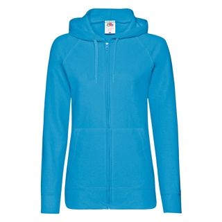Lightweight Hooded Sweat Jacket Lady-Fit, 70% Cotton, 30% Poliester, 260g/280g