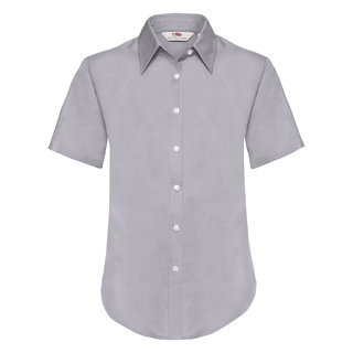 Oxford Shirt Short Sleeve Lady-Fit, 70% Cotton, 30% Polyester, 130g/135g