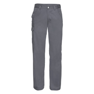 Workwear Polycotton Twill Trousers, 65% Polyester, 35% Cotton Twill, 245g