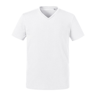 Mens Pure Organic V-Neck T-Shirt, 100% Organic Cotton, 160g