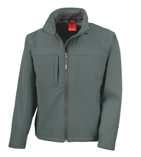 Classic Softshell Jacket, 93% Polyester, 7% Elastane, 320g