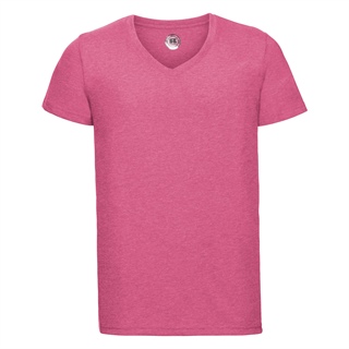 Mens V-Neck HD T-Shirt, 65% Polyester, 35% Cotton, 155g/160g