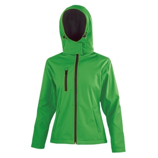 Womens TX Performance Hooded Softshell Jacket, 93% Polyester, 7% Elastane, 320g