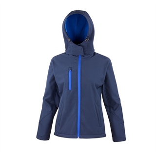 Womens TX Performance Hooded Softshell Jacket, 93% Polyester, 7% Elastane, 320g