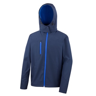 Performance Hooded Softshell Jacket, 93% Polyester, 7% Elastane, 320g
