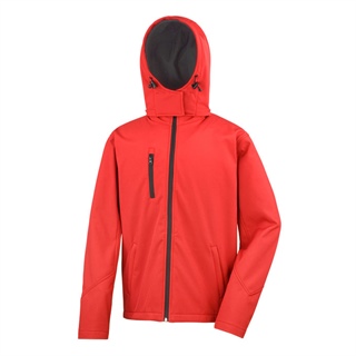 Performance Hooded Softshell Jacket, 93% Polyester, 7% Elastane, 320g