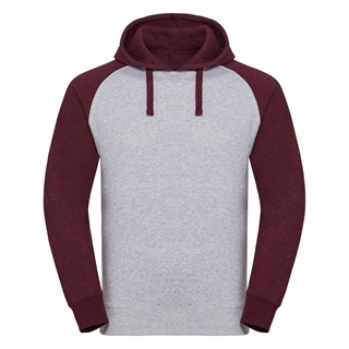 Authentic Hooded Baseball Sweat, 75% Cotton, 21% Polyester, 4% Viscose, 280g