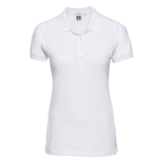 Ladies Fitted Stretch Polo, 95% Cotton, 5% Lycra, 205g/210g