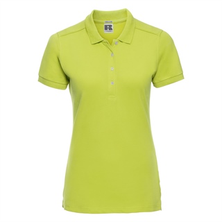 Ladies Fitted Stretch Polo, 95% Cotton, 5% Lycra, 205g/210g