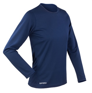 Womens Quick Dry Long Sleeve T-Shirt, 100% Polyester, 160g